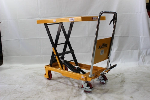 Стол подъемный передвижной 300 кг 340-900 мм (855х500 мм) XILIN SP300A по ценам производителя в Казани с доставкой по всей России