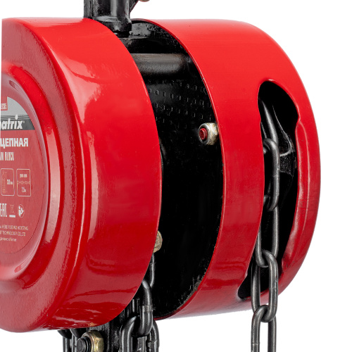 Таль цепная, 2 т, H подъема 2.5 м, расстояние между крюками 380 мм Matrix купить в Москве с доставкой по всей России | ProtosMarket.ru