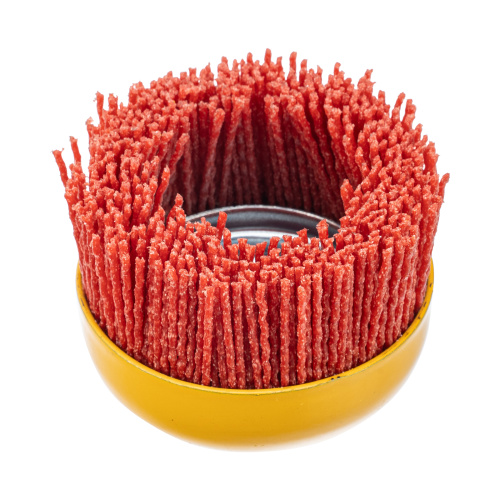 Щетка для УШМ, 75 мм, Чашка, нейлоновая щетина, М14 Denzel по ценам производителя в Казани с доставкой по всей России