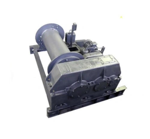 Лебедка тяговая ТЭЛ-10 г/п 10000 кг Н-300 м (без каната) по ценам производителя в Казани с доставкой по всей России