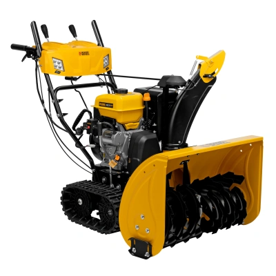 Бензиновая снегоуборочная машина SBL 711DT PRO, 420cc, гусеницы, эл.старт, блок. дифф. Denzel купить в Москве с доставкой по всей России | ProtosMarket.ru