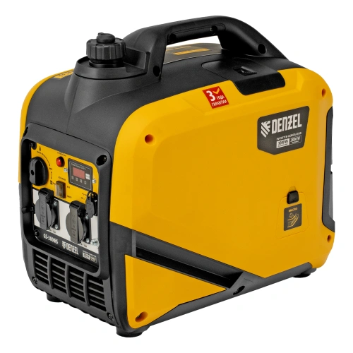 Генератор инверторный GS-3000iS, 3,0 кВт, 230 В, закрытый корпус, ручной старт DENZEL по ценам производителя в Казани с доставкой по всей России