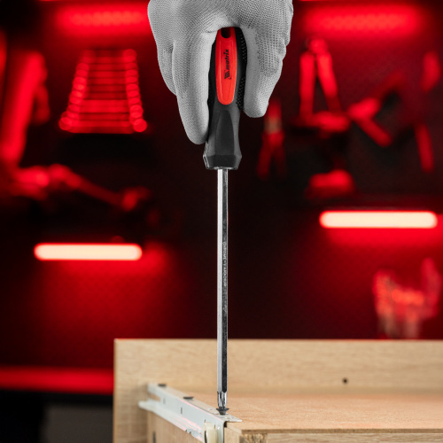 Отвертка комбинированная SL6/PH2 мм, CrV, антискользящая двухкомпонентная рукоятка Matrix купить в Москве с доставкой по всей России | ProtosMarket.ru