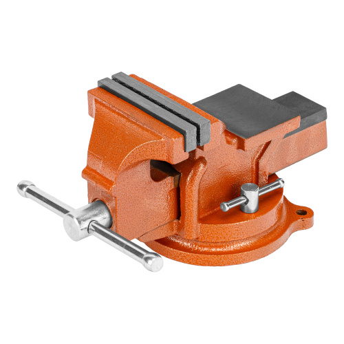 Тиски слесарные, 100 мм, поворотные, с наковальней Sparta купить в Москве с доставкой по всей России | ProtosMarket.ru