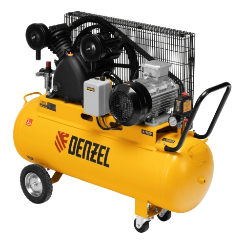 Компрессор воздушный рем. привод BCV 4000-T/100, 4,0 кВт, 100 литров, 690 л/мин Denzel по ценам производителя в Казани с доставкой по всей России