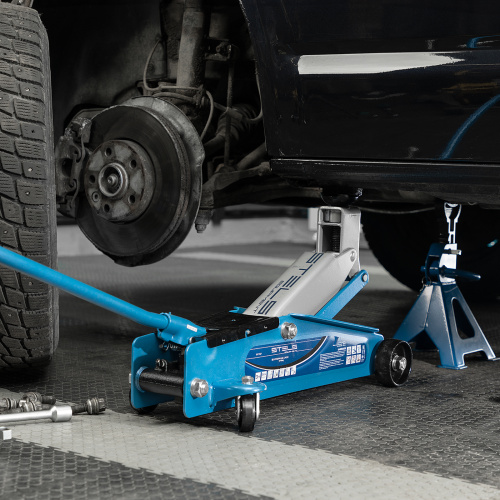 Домкрат гидравлический подкатной, высокий подъем, 3т, SUV, 190-535 мм, в кейсе Stels купить в Москве с доставкой по всей России | ProtosMarket.ru