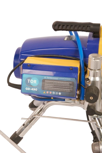Окрасочный аппарат поршневой 290 бар, 2,2 кВт, 220 В  TOR GD-490 по ценам производителя в Казани с доставкой по всей России