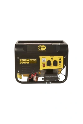 Генератор бензиновый 2,0 кВт 220В 15л с электростартером TOR TR2500E