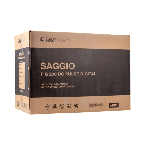 Аппарат аргонодуговой сварки SAGGIO TIG 200 DC Pulse Digital (пр-во FoxWeld/КНР) по ценам производителя в Казани с доставкой по всей России