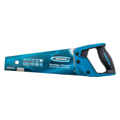 Ножовка по дереву "PIRANHA", 300 мм, 7 TPI, 3D-зуб, двухкомпонентная рукоятка Gross купить в Москве с доставкой по всей России | ProtosMarket.ru
