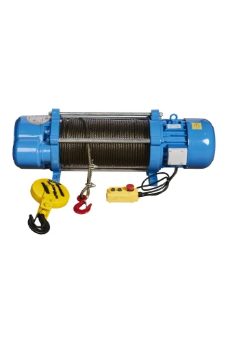 Лебедка электрическая 1000/2000кг 100/50м с канатом 380В TOR KCD по ценам производителя в Казани с доставкой по всей России