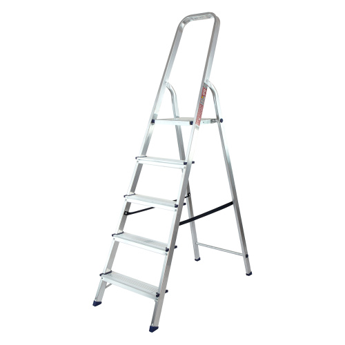 Стремянка усиленная, 5 ступеней, алюминиевая, MTX по ценам производителя в Казани с доставкой по всей России