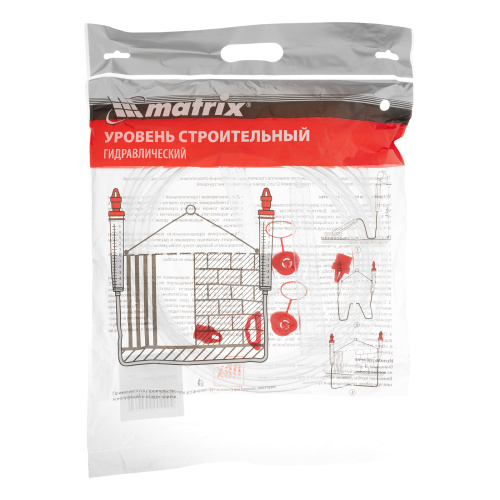 Гидроуровень,удлиненная колба, рельефная градуировка, 5м Matrix по ценам производителя в Казани с доставкой по всей России
