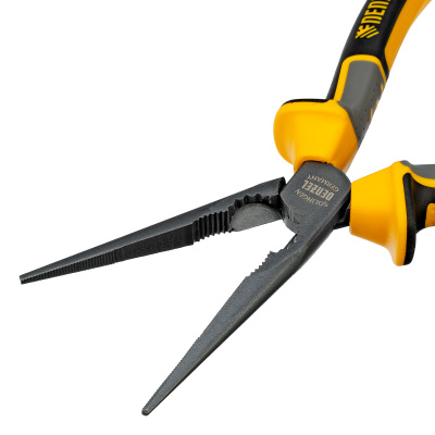 Длинногубцы прямые 205 мм, трехкомпонентные рукоятки Denzel купить в Москве с доставкой по всей России | ProtosMarket.ru