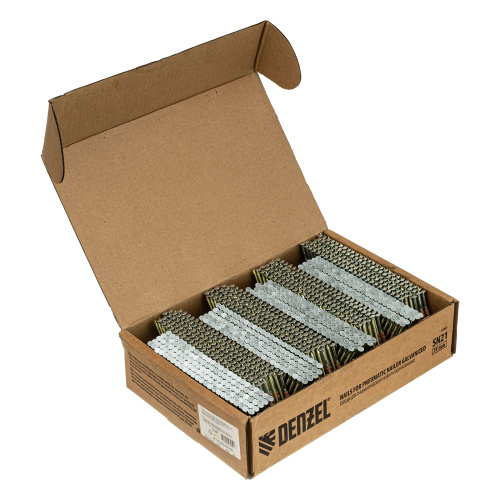 Гвозди для пнев. нейлера (оцинк.) длина - 75 мм, диам. - 3,05 мм, 2000 шт. Denzel купить в Москве с доставкой по всей России | ProtosMarket.ru