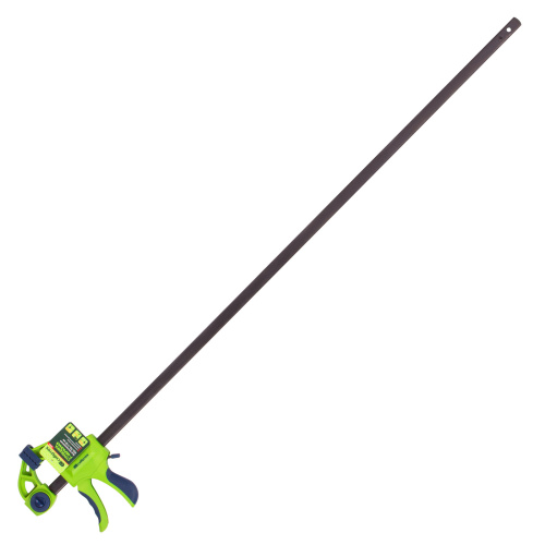 Струбцина F-образная, быстрозажимная, 900 х 70 х 1130 мм, пластиковый корпус, фиксатор, двухкомпонентная рукоятка Сибртех купить в Москве с доставкой по всей России | ProtosMarket.ru