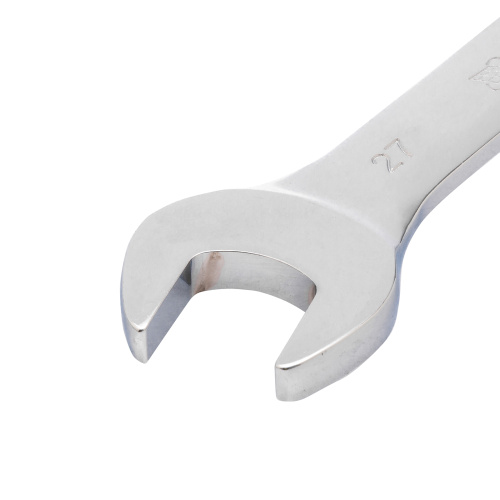 Ключ комбинированный трещоточный, 27 мм, CrV, шарнирный, зеркальный хром Matrix купить в Москве с доставкой по всей России | ProtosMarket.ru