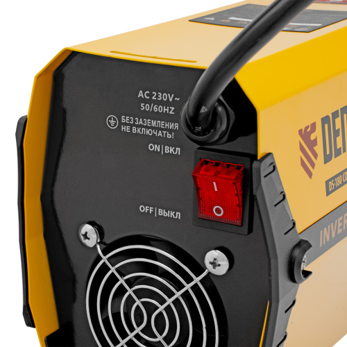Аппарат инверторный дуговой сварки DS-180 Compact, 180 А, ПВ 70%, диаметр электрода 1.6-4 мм Denzel купить в Москве с доставкой по всей России | ProtosMarket.ru