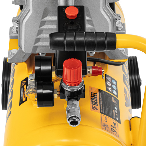 Компрессор воздушный DC1500/24, прямой привод, 1.5 кВт, 24 литра, 220 л/мин Denzel по ценам производителя в Казани с доставкой по всей России