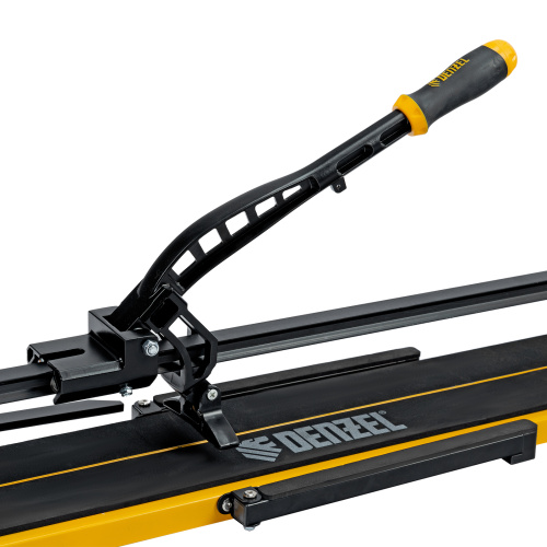 Плиткорез рельсовый 1200х16мм, каретка на подш., стальная станина, усил. рукоятка-пенал Denzel по ценам производителя в Казани с доставкой по всей России