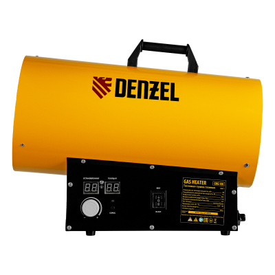 Газовая тепловая пушка GHG-30i, 30 кВт, цифровой термостат, пропан-бутан Denzel по ценам производителя в Казани с доставкой по всей России