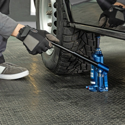 Домкрат гидравлический бутылочный, 4 т, h подъема 188-363 мм, в пластиковом кейсе Stels купить в Москве с доставкой по всей России | ProtosMarket.ru