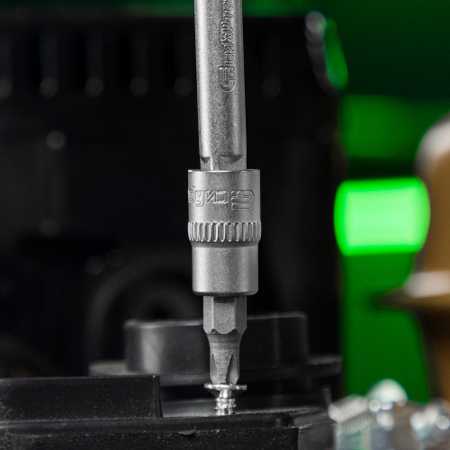 Набор инструментов, 1/2", 1/4", пластиковый кейс, 94 предмета// Сибртех по ценам производителя в Казани с доставкой по всей России