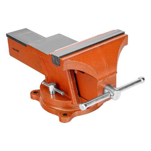 Тиски слесарные, 200 мм, поворотные, с наковальней Sparta купить в Москве с доставкой по всей России | ProtosMarket.ru