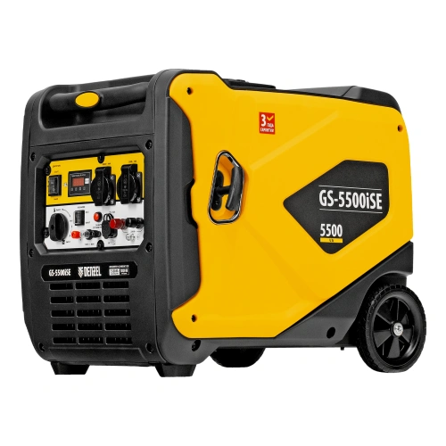 Генератор инверторный GS-5500iSE, 5,5 кВт, 230 В, закрытый корпус,электростартер Denzel купить в Москве с доставкой по всей России | ProtosMarket.ru
