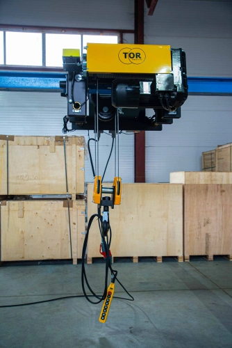 Таль электрическая TOR SHA8 2D 3,2 т 6 м 4/1 УСВ 380В двухскоростная купить в Москве с доставкой по всей России | ProtosMarket.ru