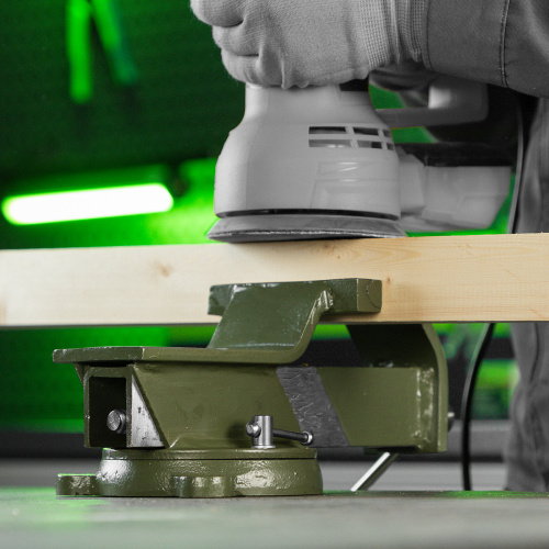 Тиски слесарные, 125 мм, стальные, поворотные Сибртех купить в Москве с доставкой по всей России | ProtosMarket.ru