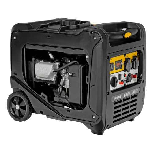 Генератор инверторный GS-5500iSE, 5,5 кВт, 230 В, закрытый корпус,электростартер Denzel купить в Москве с доставкой по всей России | ProtosMarket.ru
