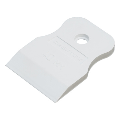 Шпатель, белая резина, 40 мм Сибртех по ценам производителя в Казани с доставкой по всей России