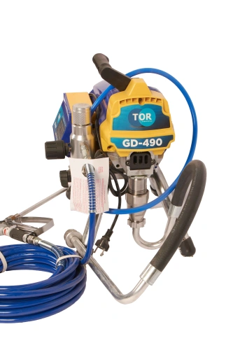 Окрасочный аппарат поршневой 290 бар, 2,2 кВт, 220 В  TOR GD-490 по ценам производителя в Казани с доставкой по всей России