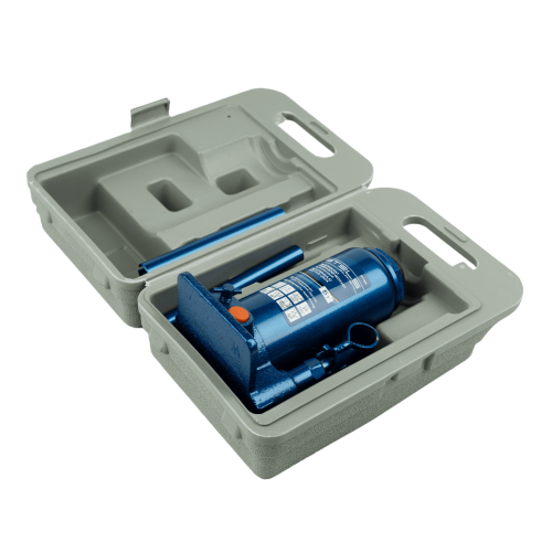 Домкрат гидравлический бутылочный, 5 т, H подъема 197-382 мм, в пластиковом кейсе Stels купить в Москве с доставкой по всей России | ProtosMarket.ru