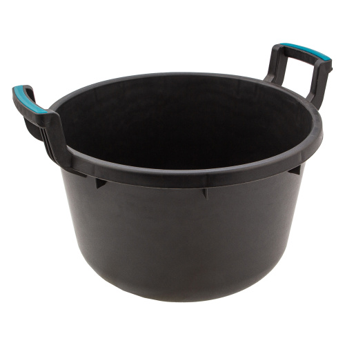 Таз круглый строительный гибкий с ручками, 30 л Matrix купить в Москве с доставкой по всей России | ProtosMarket.ru