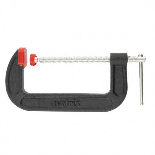 Струбцина G-образная, 100 мм Matrix купить в Москве с доставкой по всей России | ProtosMarket.ru