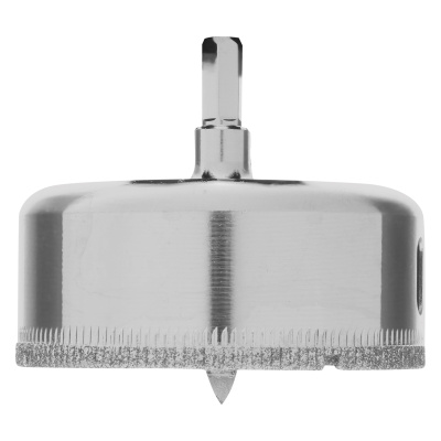 Сверло по керамической плитке и стеклу, 68 х 55 мм, шестигранный хвостовик, с центрующим сверлом Сибртех купить в Москве с доставкой по всей России | ProtosMarket.ru