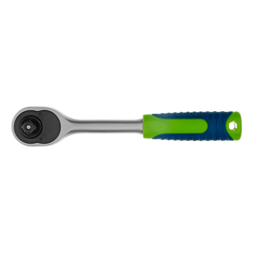 Ключ-трещотка 3/8", 45 зубьев, с быстрым сбросом, матовый хром Сибртех купить в Москве с доставкой по всей России | ProtosMarket.ru