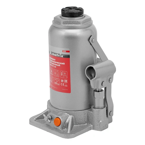 Домкрат гидравлический бутылочный, 16 т, h подъема 230-460 мм Matrix по ценам производителя в Казани с доставкой по всей России
