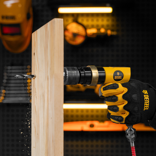 Пневматическая дрель PD500, 500 об/мин, 114 л/мин, 13 мм Denzel купить в Москве с доставкой по всей России | ProtosMarket.ru