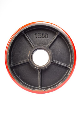 Колесо полиуретановое 180х50 мм без подшипника для тележек гидравлических BF/DF-III/RHP/AC/DF/CW2 купить в Москве с доставкой по всей России | ProtosMarket.ru