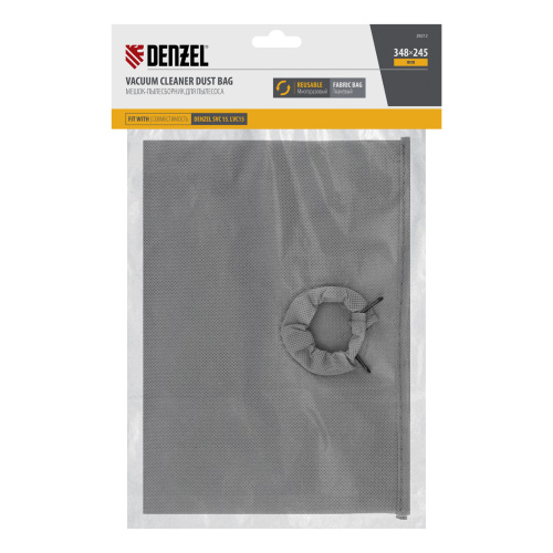 Мешок тканевый многоразовый для пылесоса Denzel SVC15, LVC15 Denzel по ценам производителя в Казани с доставкой по всей России
