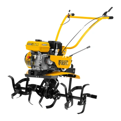 Мотоблок DPT-170SB, 7 л.с., ремен.сцеп, фрез 3х4, ШОМ, без колес, передачи 2В/1Н Denzel по ценам производителя в Казани с доставкой по всей России