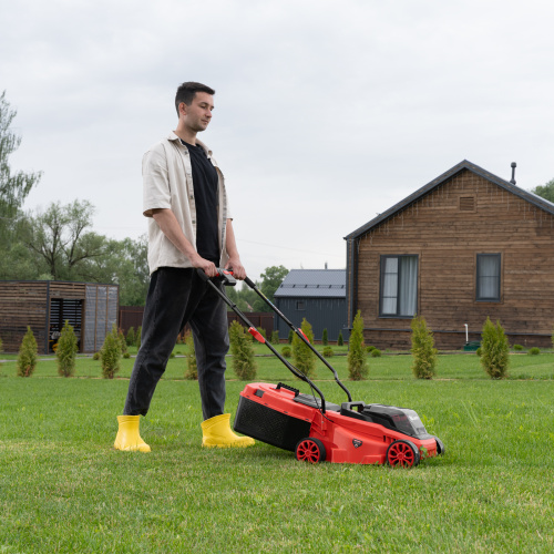 Газонокосилка аккумуляторная бесщеточная CLM-320, 320 мм, травосб. 30 л, Li-Ion, 20 В MTX по ценам производителя в Казани с доставкой по всей России