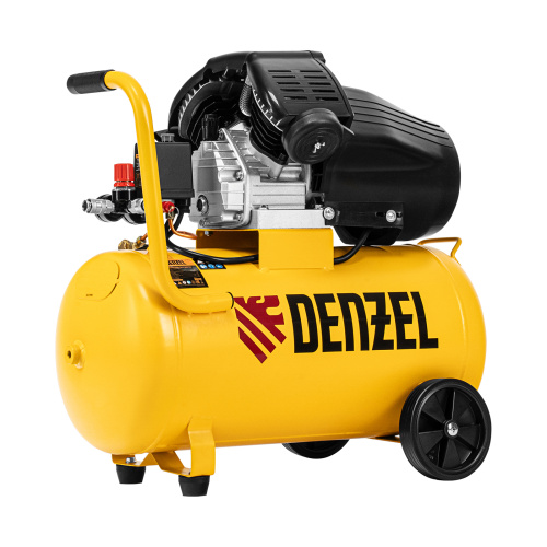 Компрессор воздушный прям. привод DCV1800/50, 1,8 кВт, 50 литров, 320 л/мин Denzel купить в Москве с доставкой по всей России | ProtosMarket.ru