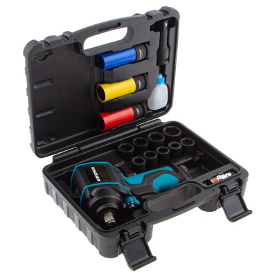 Гайковерт пневматический ударный G985K2, 1/2, 610Нм 9000 об/мин, с набором 17 предметов Gross купить в Москве с доставкой по всей России | ProtosMarket.ru