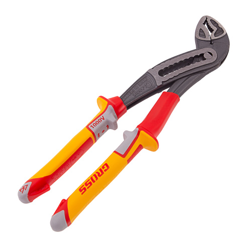 Клещи переставные, диэлектрические рукоятки до 1000 В, 240 мм Gross купить в Москве с доставкой по всей России | ProtosMarket.ru