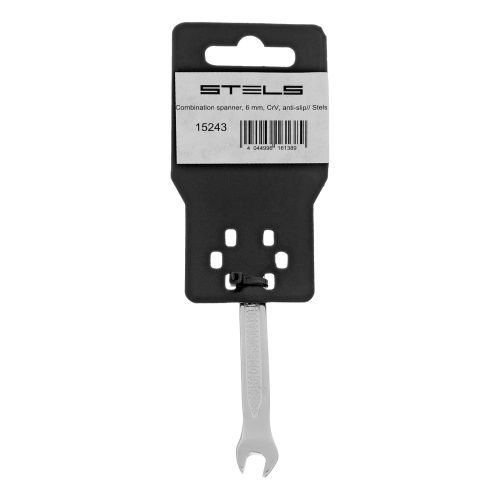 Ключ комбинированный, 6 мм, CrV, антислип Stels по ценам производителя в Казани с доставкой по всей России