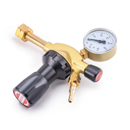 Редуктор FoxWeld GRE-2000 (пропановый, 1 манометр, вентиль, пр-во FoxWeld/КНР) купить в Москве с доставкой по всей России | ProtosMarket.ru